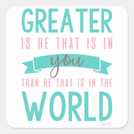 20 Bijbelvers Christelijke Stickers (Voorkant)