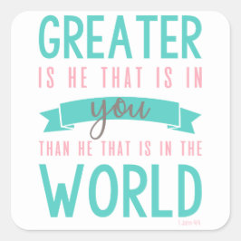 20 Bijbelvers Christelijke Stickers