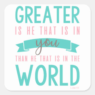 20 Bijbelvers Christelijke Stickers