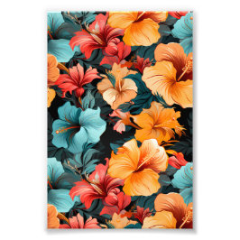 #20 Bloemen patroon Foto Afdruk