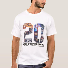 20 bovennatuurlijk t-shirt