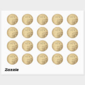 20 Bruiloft in Rome Favor Stickers (Vel)