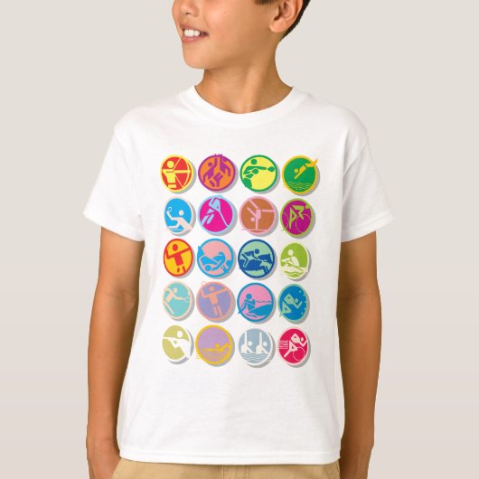20 coole sportknoppen t-shirt (Voorkant)