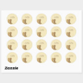 20 Cowboy bruiloft gunst Stickers (Vel)