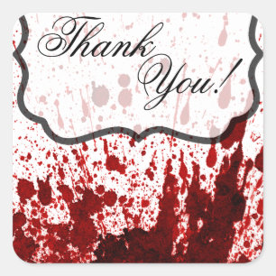 20 Dank u Stickers Blood Splatter Vampire Gothi