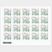 20 Dank u Stickers Boho Llama Bohemian Cacti De (Vel)
