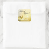 20 Dank u Stickers Sunny Morning Boerderij Land R (Tas)