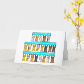 20 de Gelukwensen van het Jubileum van het Werk Kaart (Gele Bloem)