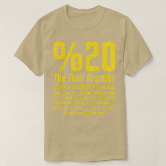 20 De laatste Alt-grens Roufxis T-shirt (Design voorkant)