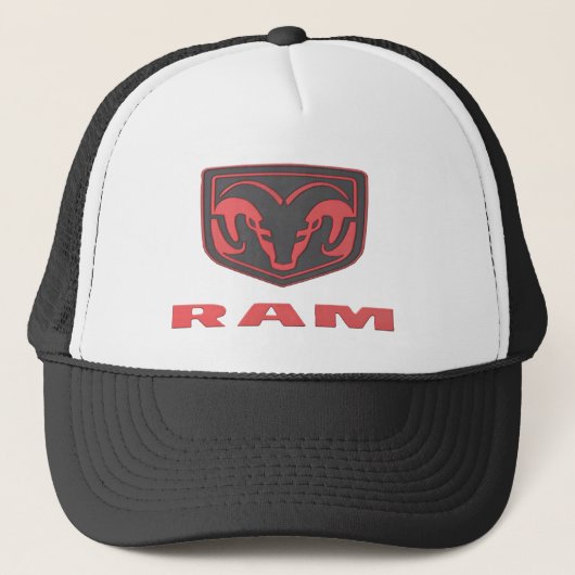 20 dodge ram rode Accessoires Haar Caps Hats  Trucker Pet (Voorkant)