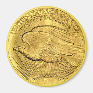 20 dollar Amerikaanse Eagle Gold Piece Magneet