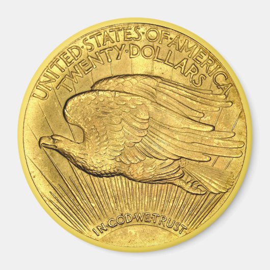 20 dollar Amerikaanse Eagle Gold Piece Magneet (Voorkant)