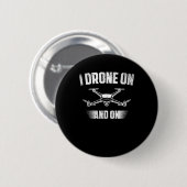 20.Drones voor een dronepiloot Ronde Button 5,7 Cm (Voorkant /achterkant)