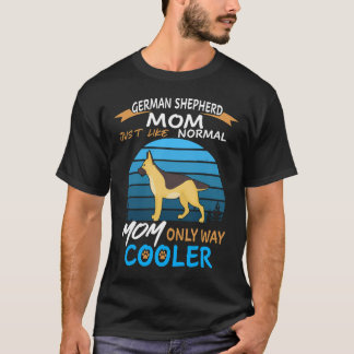 20 Duitse herder moeder net als normale moeder all T-shirt