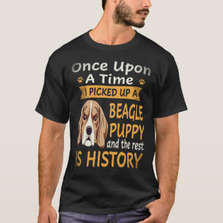 20 Eens Op Een Tijd - Beagle Pup Beagle T-shirt