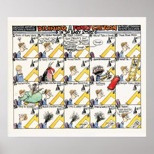 20 Eenvoudige stappen naar een grappig Poster voor (Voorkant)