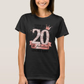 20 & Fabulous I Rose And White Party Group Candid  T-shirt (Voorkant)