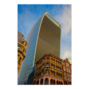 20 Fenchurch Street Walkie Talkie Building Londen Perfect Poster
