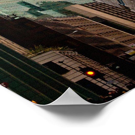 20 Fenchurch Street Walkie Talkie Building Londen Poster (Hoek)