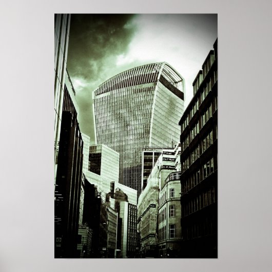 20 Fenchurch Street Walkie Talkie Building Londen Poster (Voorkant)