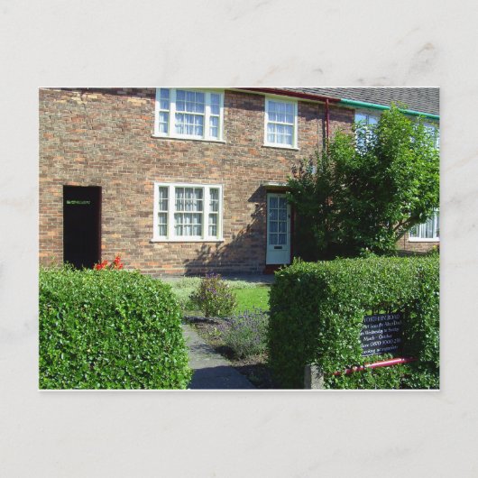 20 Forthlin Road. Kindertehuis van Paul McCartney Briefkaart (Voorkant)