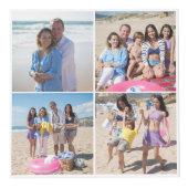 20 foto aangepaste gepersonaliseerde foto kubus (Voorkant)