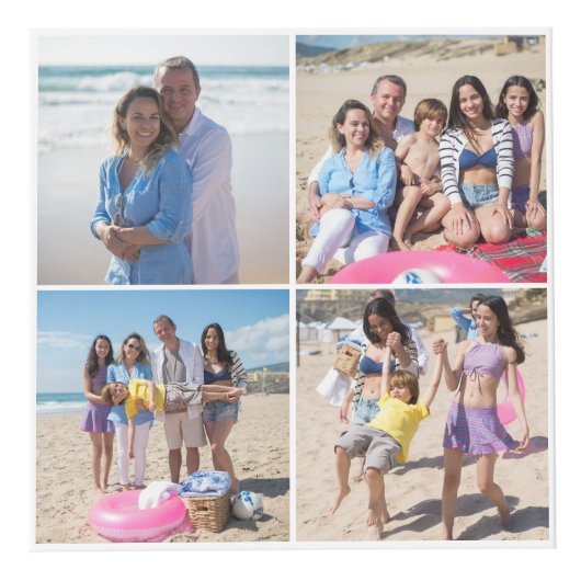 20 foto aangepaste gepersonaliseerde foto kubus (Voorkant)