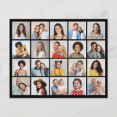 20 Foto-Collage Editable Color Kaart/Papierblad (Voorkant)