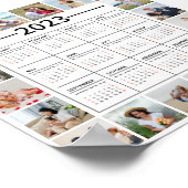 20 Foto Collage US 2023 Yarly Calendar Poster (Hoek)