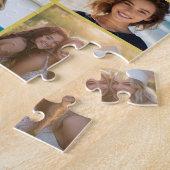20 Foto Collage - Wit met Gele Tekst Legpuzzel (Zijkant)