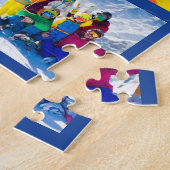 20 Foto Raster Collage Donkerblauw Legpuzzel (Zijkant)