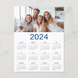 20 Fotocollage 2024 Jaar in een oogopslag Kalender Briefkaart