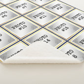 20 Fotocollage, Verwisselbare achtergrond (alleen  Sherpa Deken (3/4)