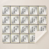 20 Fotocollage, Verwisselbare achtergrond (alleen  Sherpa Deken (Voorkant (horizontaal))