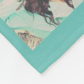 20 foto's collage gepersonaliseerd fleece deken (Hoek)