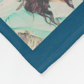20 foto's collage gepersonaliseerd fleece deken (Hoek)