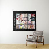 20 Fotosjabloon Collage gepersonaliseerd Wandkleed (In Situ (horizontaal))