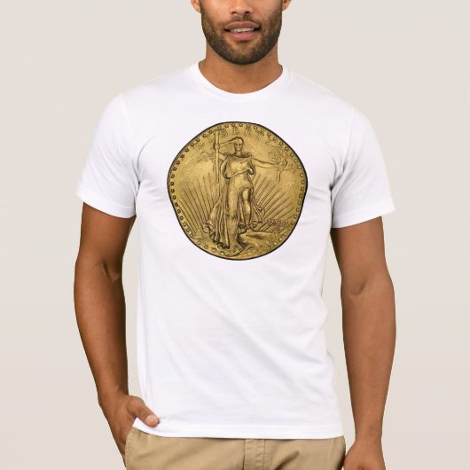 $20 GOLD PIECE T-SHIRT (Voorkant)