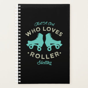 20.Grappig, gewoon een meisje dat van rolschaatsen Planner