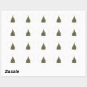 20 hartvormige kerst leuke stickers (Vel)