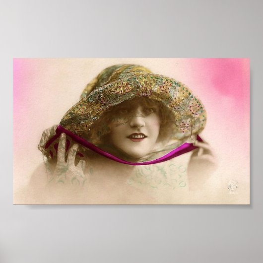  20-inch flatpanel Petten — Kunstafdrukken Poster (Voorkant)