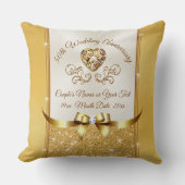 20-inch vierkant, 50e Jubileum Kussen (Voorkant)