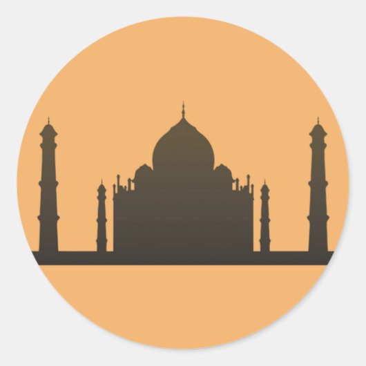 20 Indiase droom bruiloft envelop zegel (Voorkant)