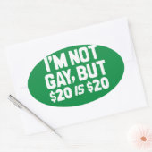 20 IS 20 OVALE STICKER (Envelop)