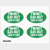 20 IS 20 OVALE STICKER (Vel)