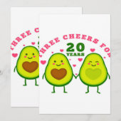 20 jaar bruiloft| cadeau voor man (Voorkant / Achterkant)