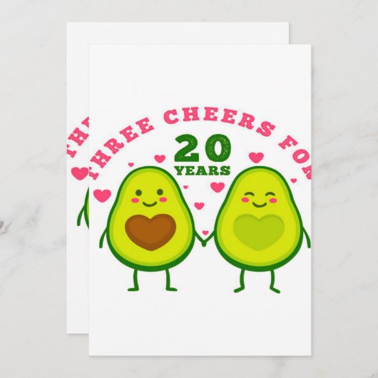 20 jaar bruiloft| cadeau voor man (Voorkant / Achterkant)