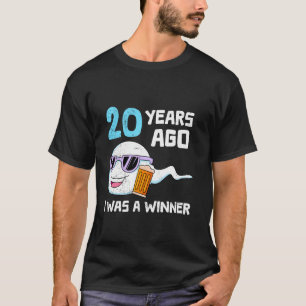 20 jaar geleden was ik de winnaar van de grappige t-shirt