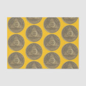 20 Jaar Herstel Jubileum Munt Tissuepapier (Voorkant)