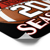 20 Jaar Huwelijk - 20ste Jubileum Cadeau Idee T-s Poster (Hoek)